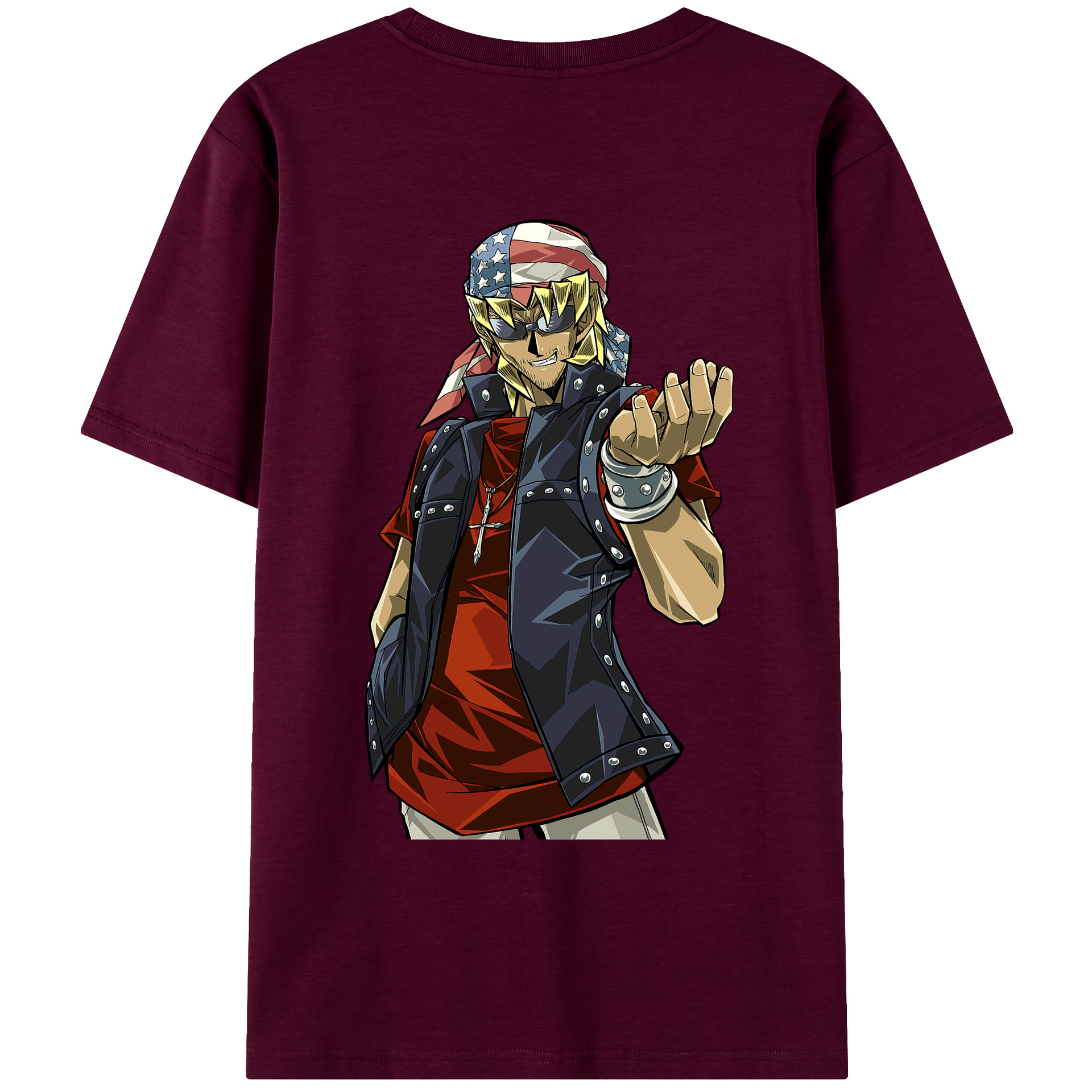 （画像用） 遊☆戯☆王 Yu-Gi-Oh! レディース半袖Tシャツ(バックプリント)